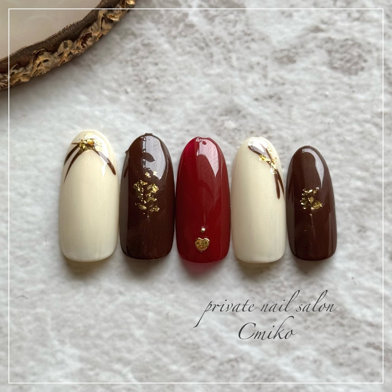 冬/バレンタイン/パーティー/デート/ハンド - MIKOTOのネイルデザイン