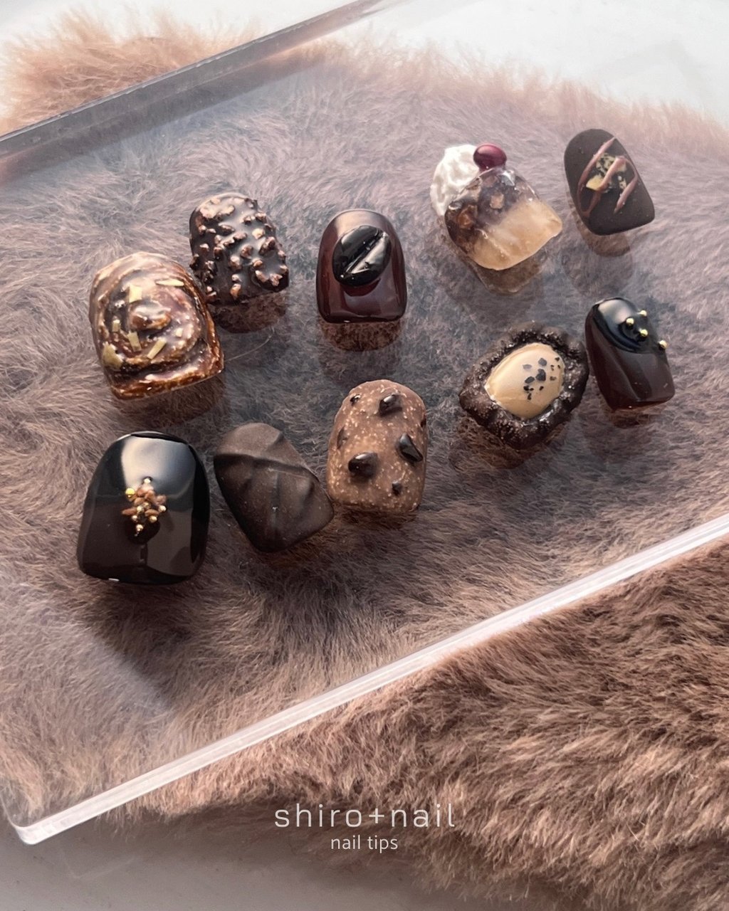 オールシーズン/バレンタイン/3D/スイーツ/個性派 - SHIRO+NAILの