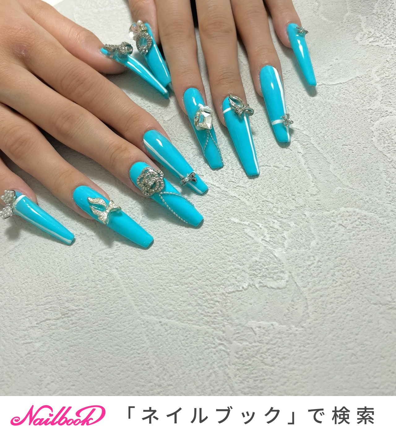 人気順｜スーパーロング/#ｷﾞｬﾙﾈｲﾙのネイルデザイン｜ネイルブック