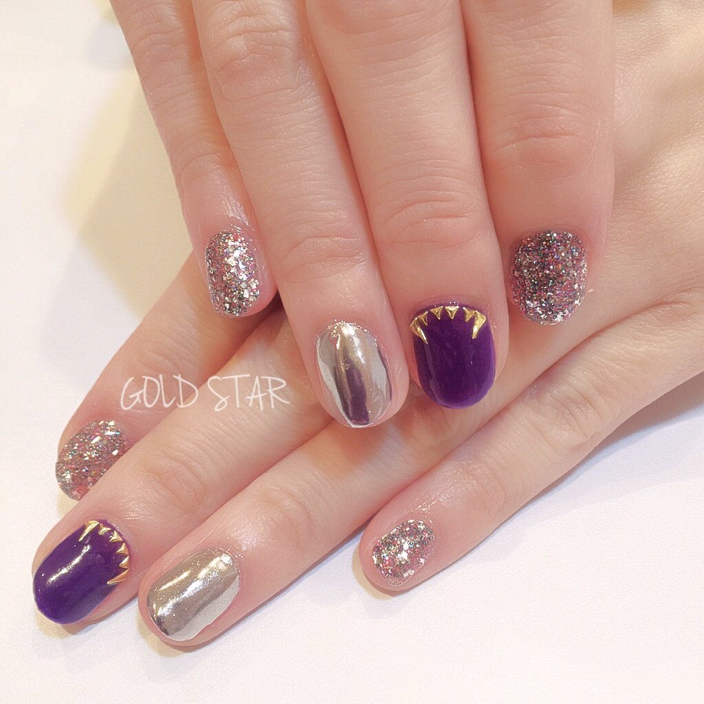 秋 オールシーズン ハロウィン パーティー ハンド Agloss Nailのネイルデザイン No 2569778 ネイルブック