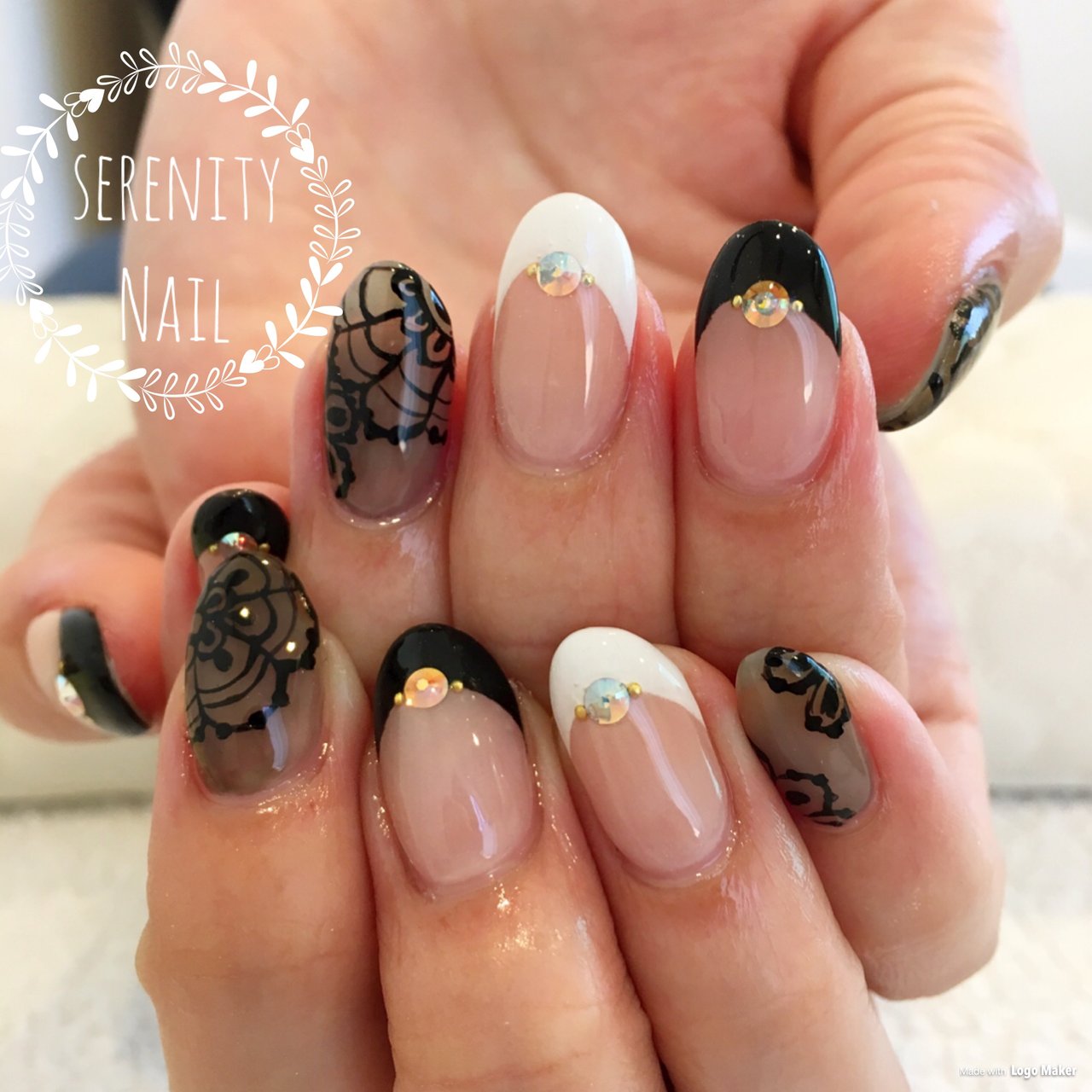 冬 オールシーズン ハロウィン 女子会 ハンド Serenity Nail セレニティネイル のネイルデザイン No ネイルブック