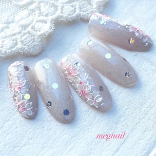人気順｜ドット/桜/#春ネイルのネイルデザイン｜ネイルブック