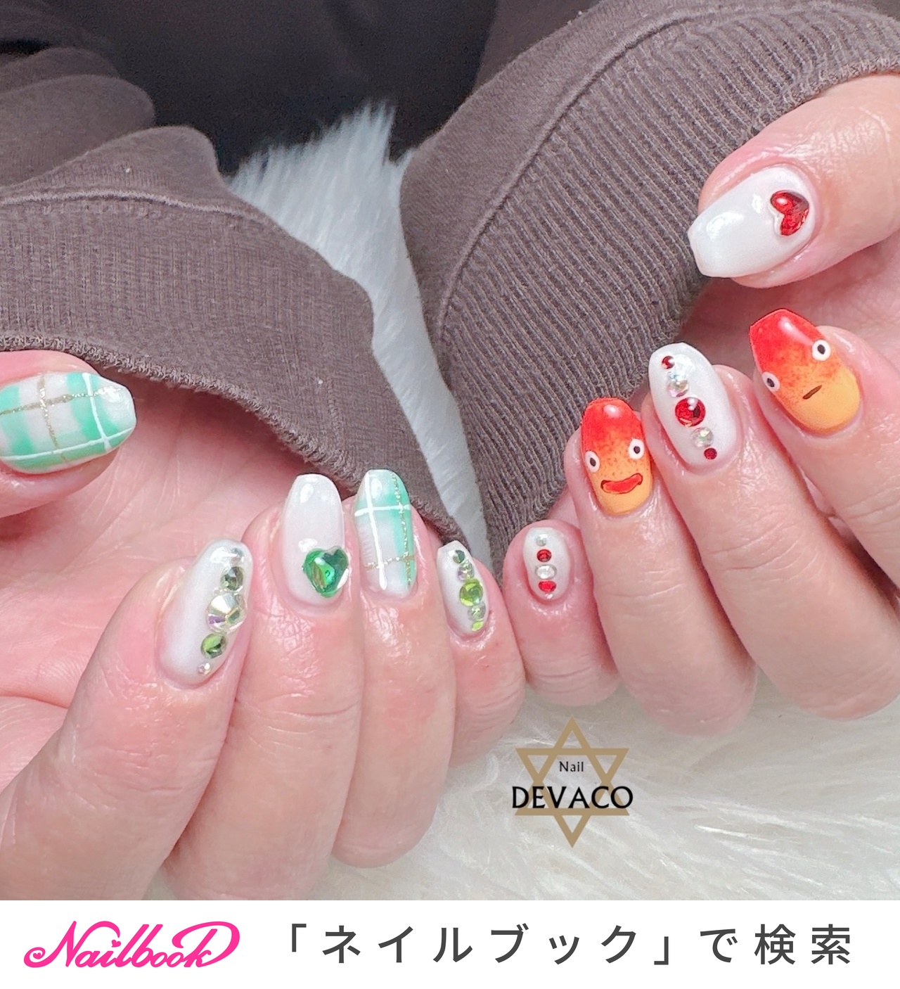 人気順｜キラキラネイル(キラキラ)/#カルシファーネイルのネイル