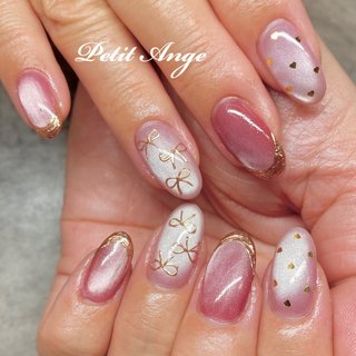 ネイルチップ オーダー マグネット キルティング ミラー エンジェル