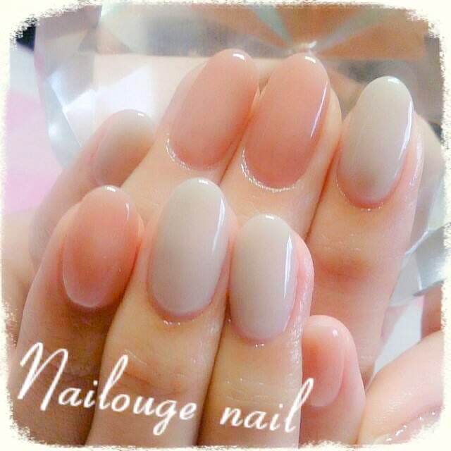 秋 オールシーズン オフィス ハンド シンプル Nailsalon Nailougeのネイルデザイン No ネイルブック