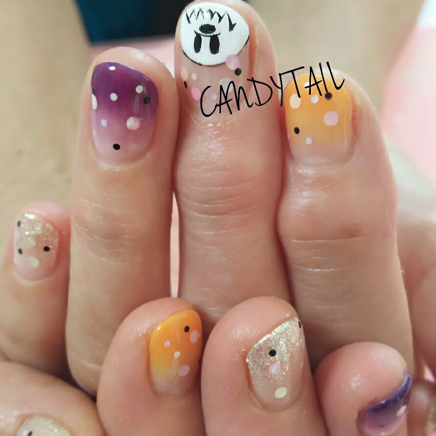 秋 パーティー デート 女子会 ハンド Nailsaloncandytailのネイルデザイン No ネイルブック