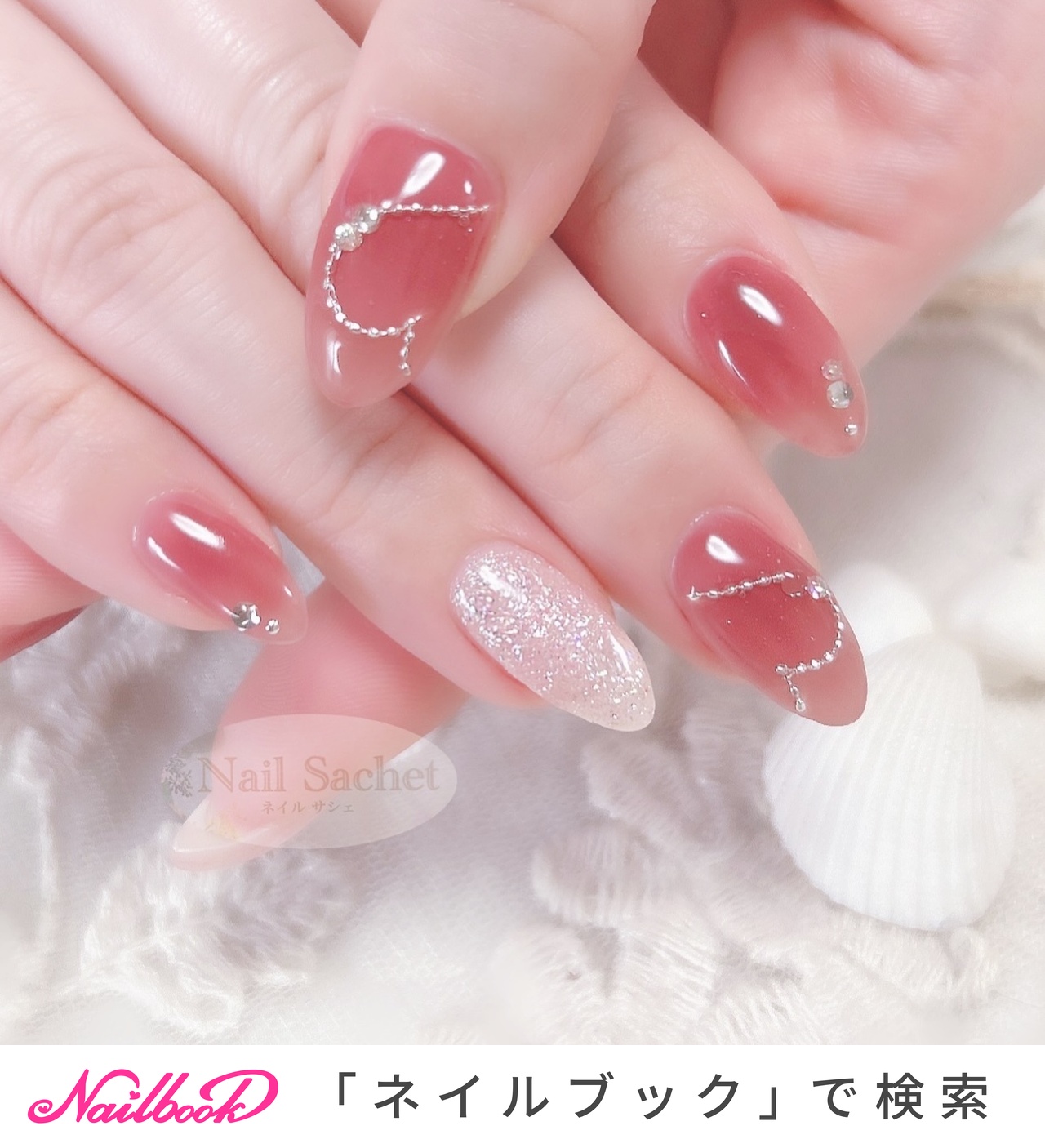 人気順｜#ﾊﾞﾚﾝﾀｲﾝﾈｲﾙのネイルデザイン(18ページ目)｜ネイルブック