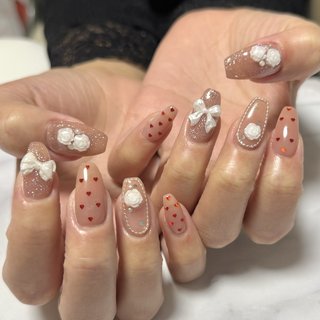 薔薇ネイルのネイルデザイン(3ページ目)｜ネイルブック