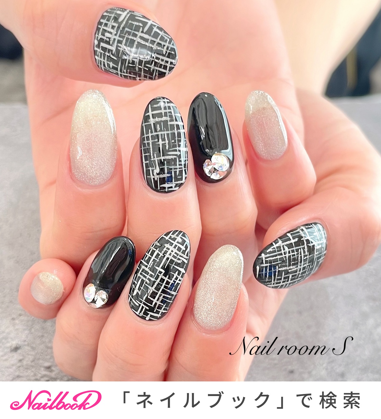 ネイルパーツ shiho 秋/冬/オフィス/ブライダル/ハンド - Nailroom__S Shiho Hiratouの