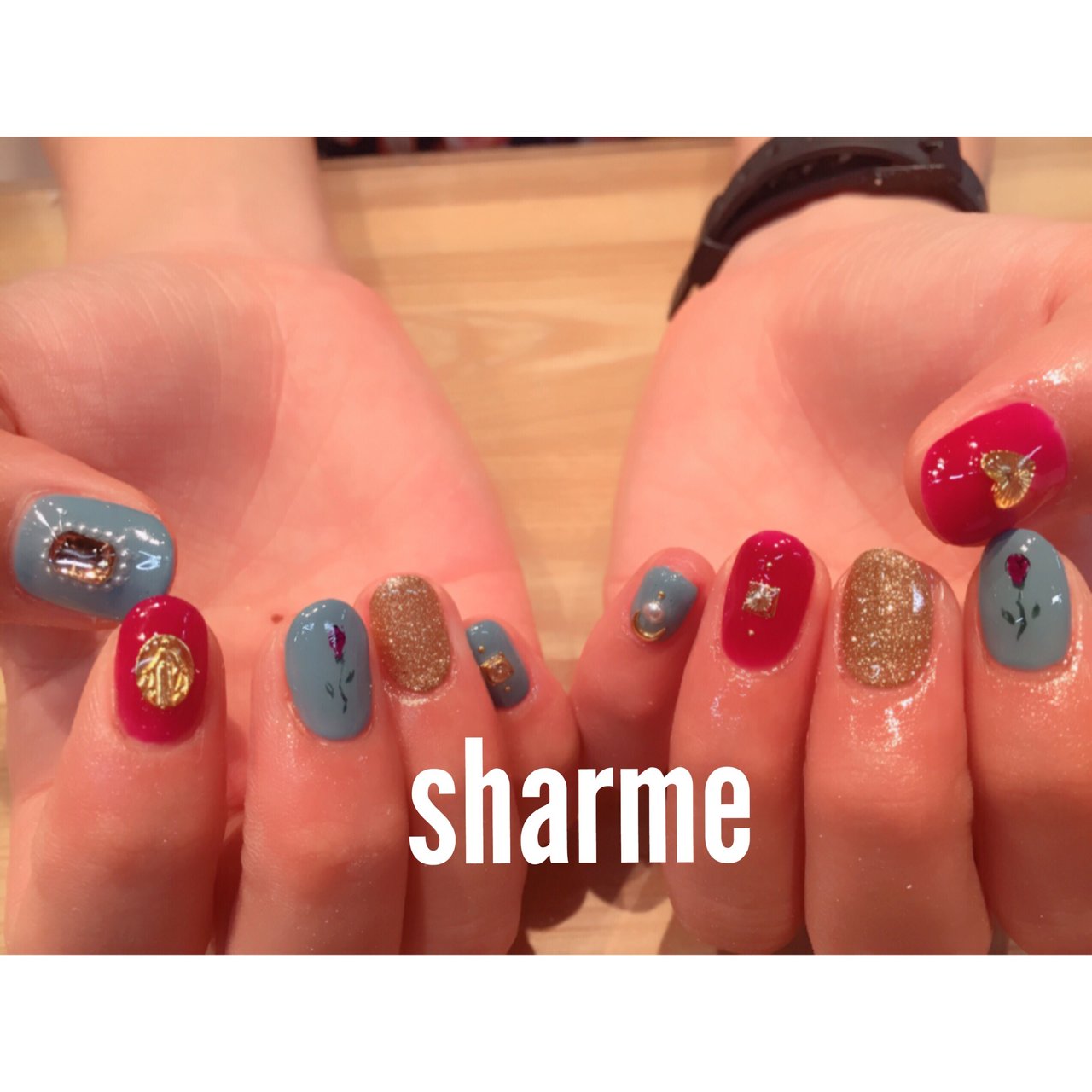 ハンド ジェル お客様 Sharme Harajukuのネイルデザイン No ネイルブック