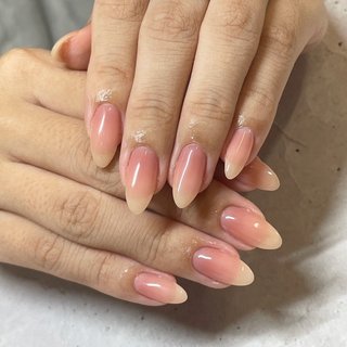 614ベイビーオレンジのネイルデザイン｜ネイルブック
