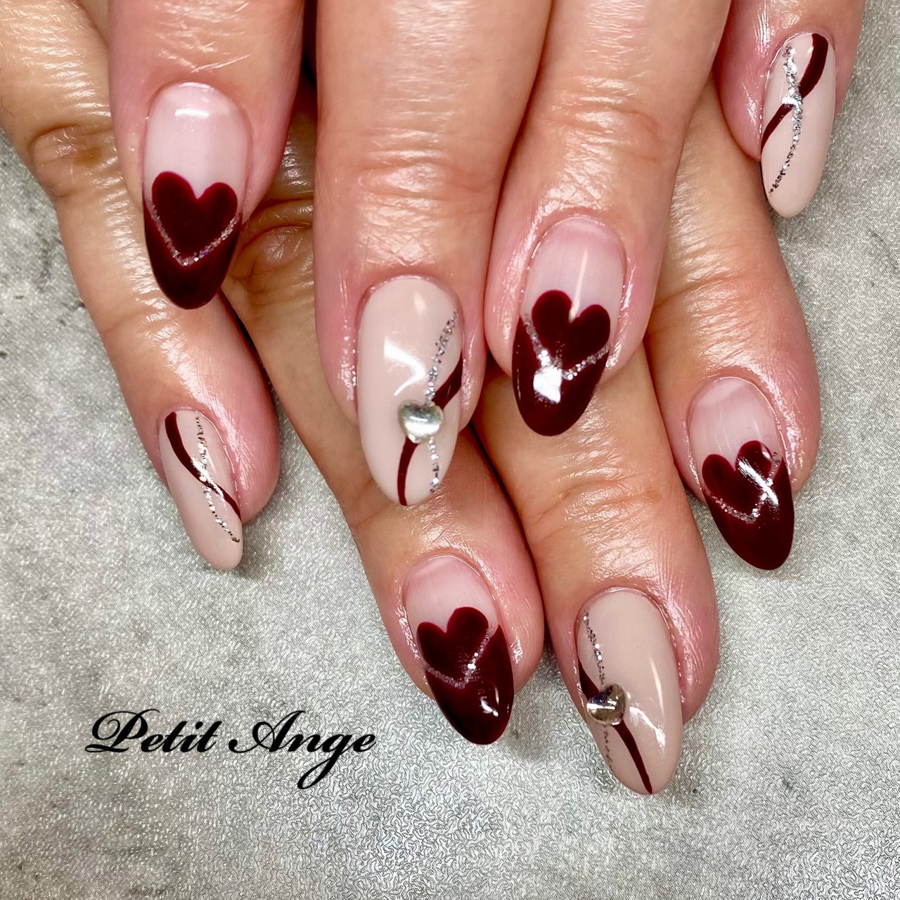 10))ネイルチップ バレエコア フレンチガーリー ハートネイル バレンタイン 6dc0e7ff890dbc5b91c069619d6caf