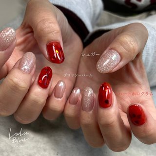 ハート/シュガーのネイルデザイン｜ネイルブック