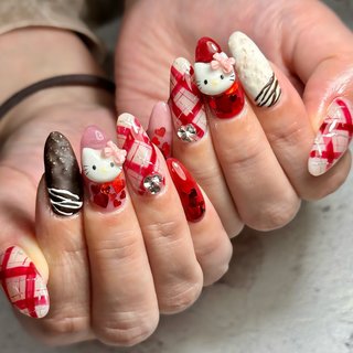 おすすめ順｜#Hellokittyのネイルデザイン｜ネイルブック