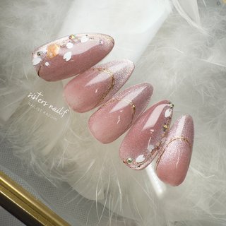 人気順｜アンティーク/春のネイルのネイルデザイン｜ネイルブック 312 