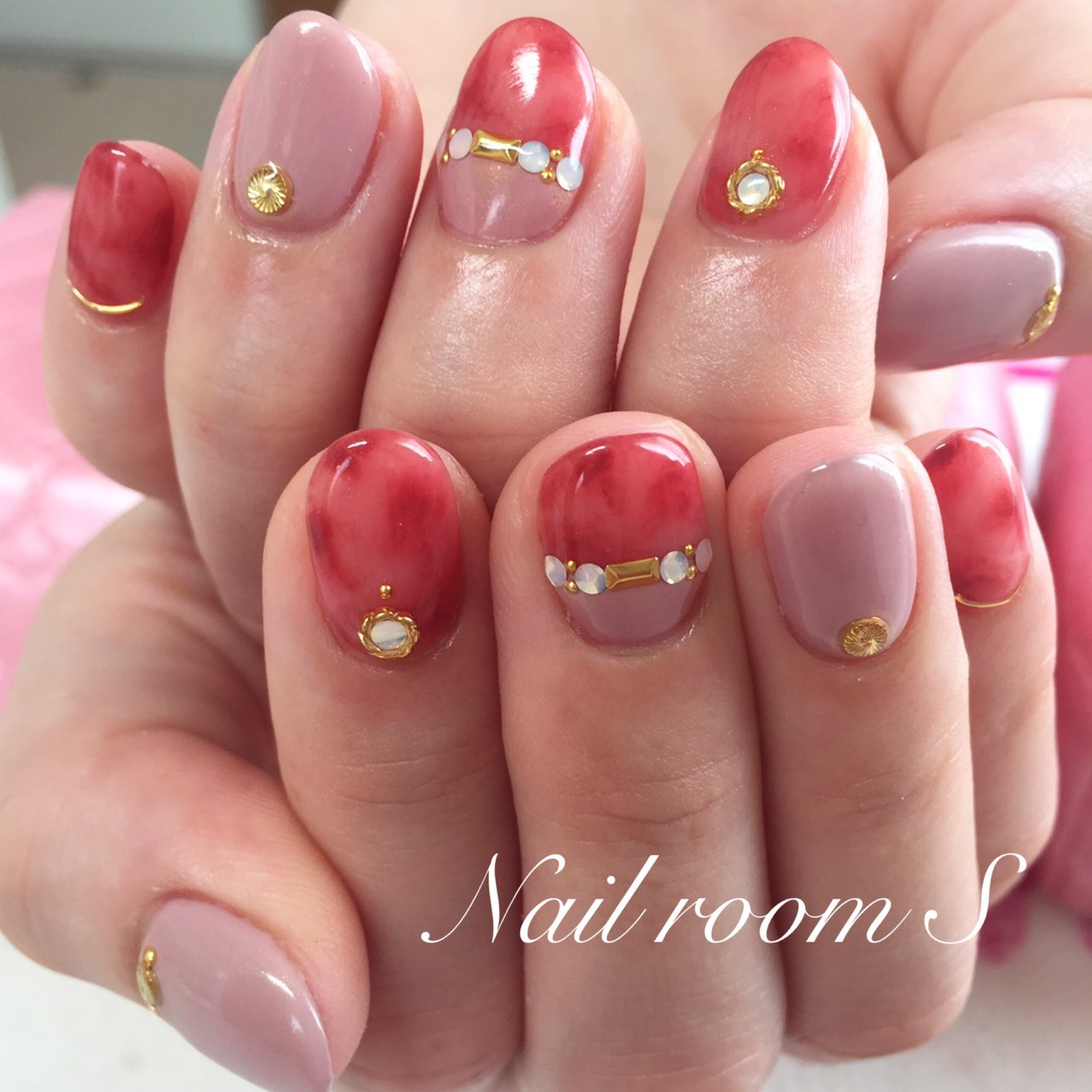 秋 デート 女子会 ハンド ワンカラー ｎailroom ｓのネイルデザイン No ネイルブック