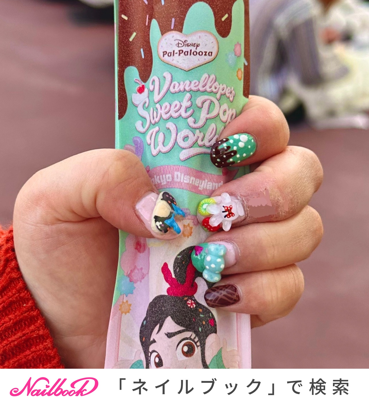 ヴァネロペのスウィーツ・ポップ・ワールドのネイルデザイン｜ネイルブック