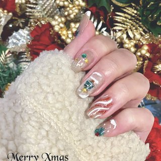 ツリーデザイン クリスマスネイル・氷ネイル 人気順｜＃クリスマスツリーのネイルデザイン｜ネイルブック