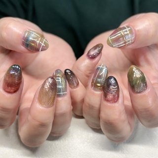もやもやニュアンスのネイルデザイン｜ネイルブック