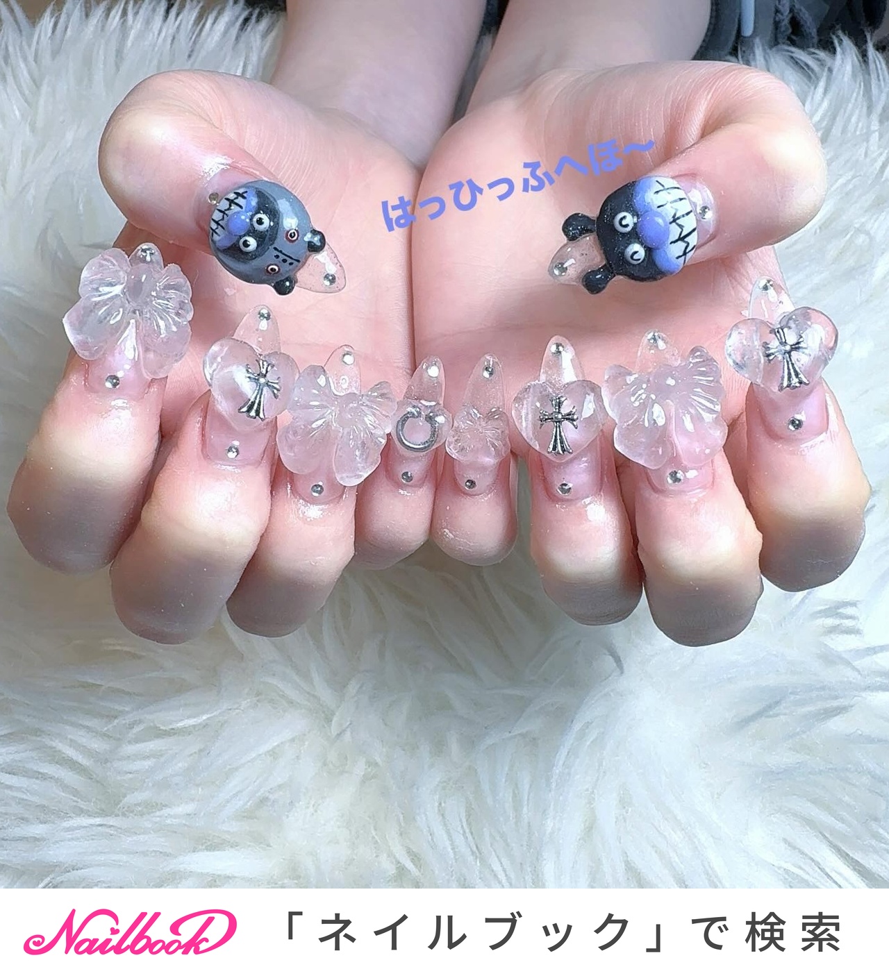 バイキンマン コキンちゃん ネイルパーツ