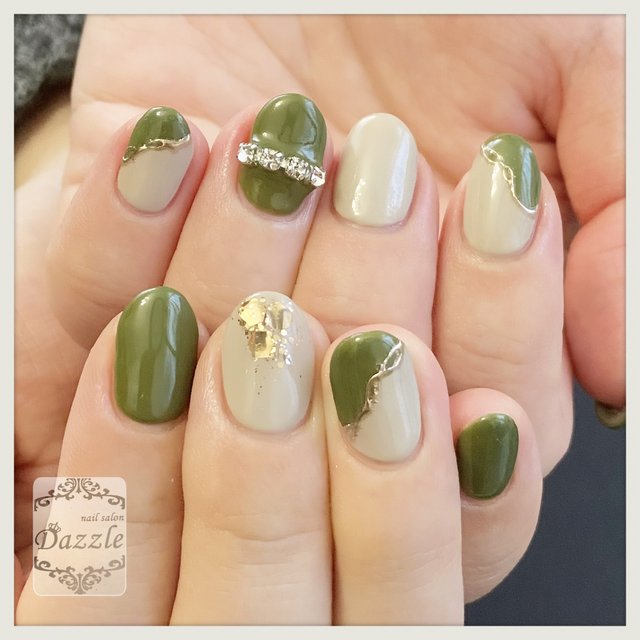 Nuance No.039 【再販】No.247 てんこ盛りネイル 緑 全サイズ入がお得