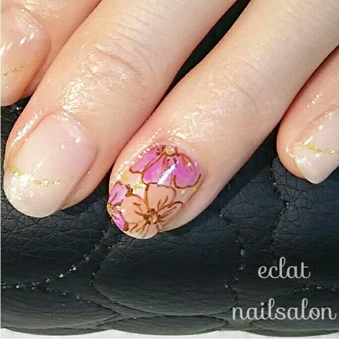 秋 冬 ブライダル パーティー ハンド Eclatnailsalonのネイルデザイン No 2590453 ネイルブック