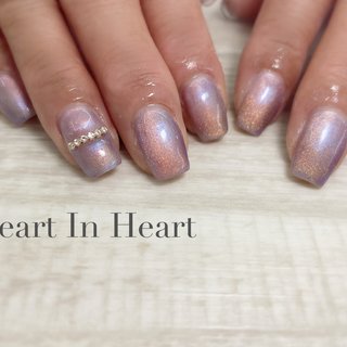 #いわき#いわき市#いわき市鹿島#鹿島#鹿島街道#いわき市ネイルサロン#HeartInHeart#ハートインハート#マグネット#マグネットネイル#マグネットジェル#紫#紫ネイル#パープル#パープルネイル#オーロラ#オーロラネイル#ワンカラー#ワンカラーネイル#リング#リングネイル#シンプル#シンプルネイル#オフィス#オフィスネイル #オールシーズン #オフィス #パーティー #デート #ハンド #ワンカラー #マグネット #リング #ショート #スクエア #パープル #ジェルネイル #Heart In Heart #ネイルブック