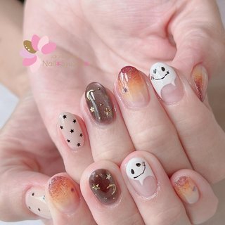 オーダーページ⑩ ハロウィンネイル オーダーページ⑩ ハロウィンネイル ハロウィンネイル⁡⁡のネイル