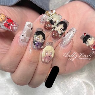3Dアート💅✨. .
.
♡____________________________♡.

【📍神奈川県綾瀬市深谷南3丁目】
TEL:050-6876-4511
Open 9:30〜 close13:00
定休日｜日・祝・その為

キッズスペース、駐車場有り

【✉️お問い合わせ、ご予約】
DM・LINE
↪︎公式LINE @fluffynail (@も入力して友達検索お願い致します。)

#スカルプネイル #スカルプ #長さだし #夏ネイル #クリアネイル #シェルネイル #ロングネイル　#3dネイル #3d #推しネイル #推しのいる生活 #夏 #シェル #ロング #クリア #Emmy☆FluffyNail #ネイルブック