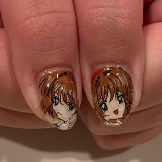 カードキャプターさくらネイルのネイルデザイン｜ネイルブック