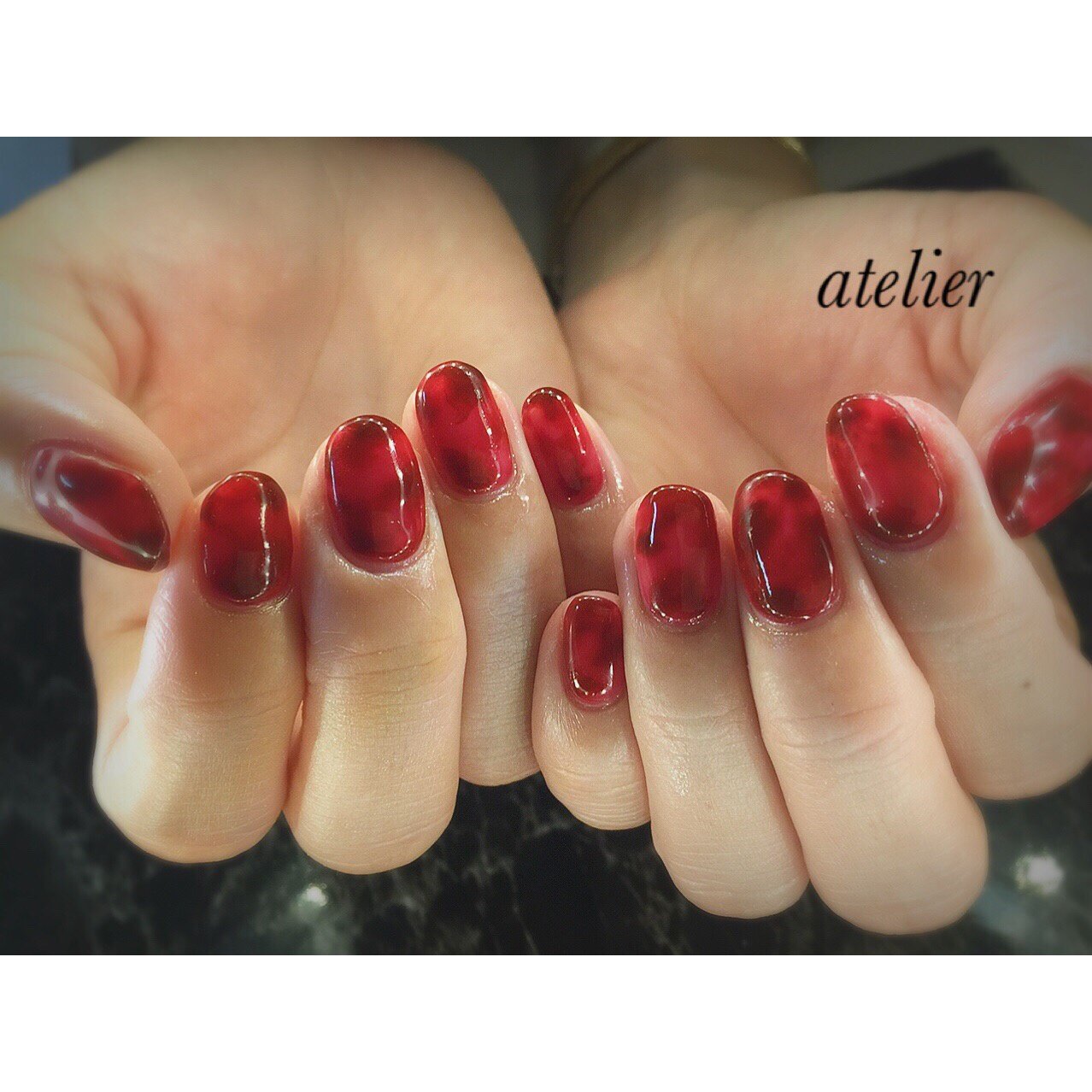 秋 冬 ハロウィン ハンド アンティーク Atelier Osakaのネイルデザイン No ネイルブック