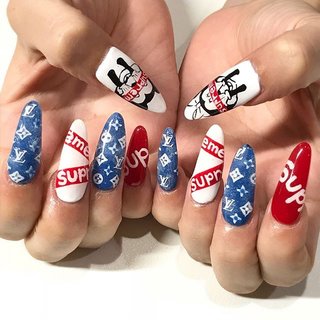 人気順｜#SUPREMEのネイルデザイン｜ネイルブック