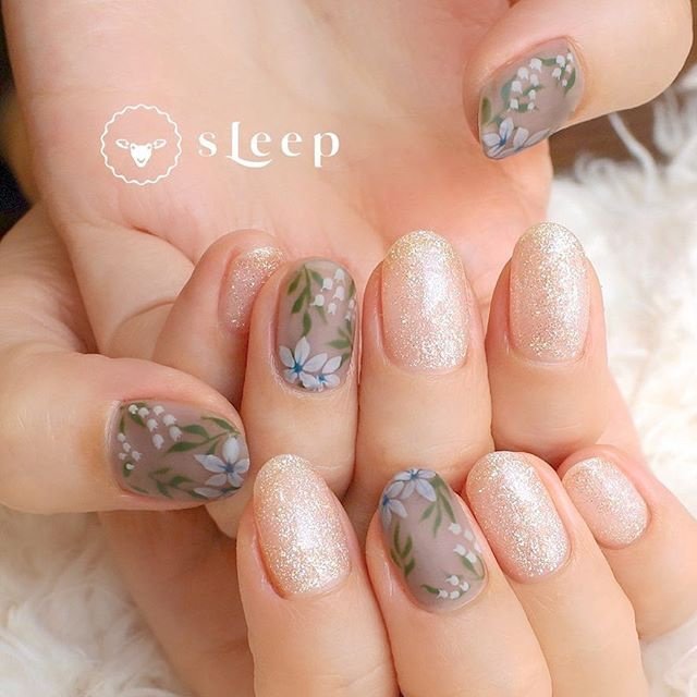 秋 冬 オールシーズン パーティー ハンド みずたに ちせのネイルデザイン No ネイルブック