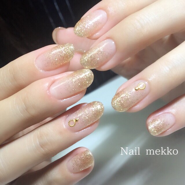 秋 オフィス ブライダル パーティー ハンド Nail Mekkoのネイルデザイン No ネイルブック