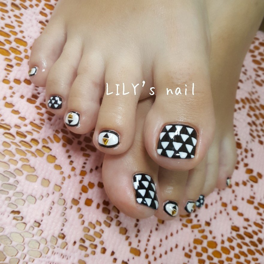 秋 冬 オールシーズン パーティー フット Lily Snailリリィズネイルのネイルデザイン No ネイルブック