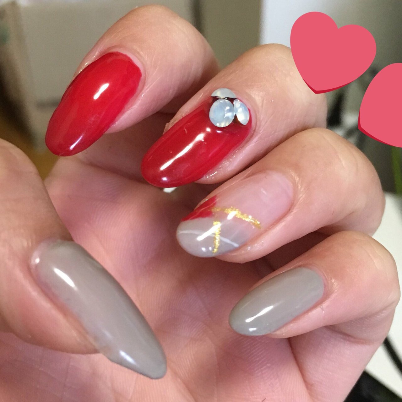 秋 冬 ハンド ジェルネイル セルフネイル ちゅたん のネイルデザイン No ネイルブック