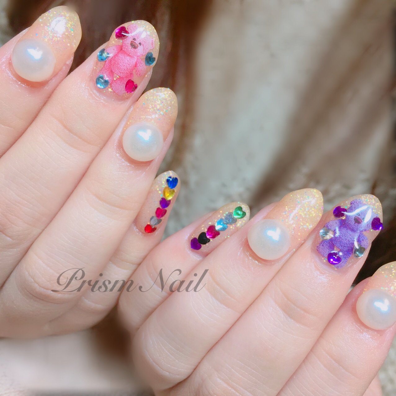 オールシーズン ハロウィン デート 女子会 ハンド Nail Prism プリズムネイルのネイルデザイン No ネイルブック