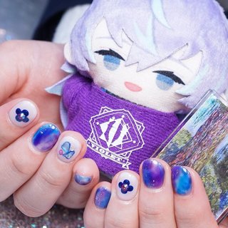 にじさんじ にじネイル 星導ショウ アクキー ⋆ にじさんじ／星導ショウ💫 ⋆ ⋆ ⋆ ⋆ ⋆ ⋆ ⋆ #misapinail