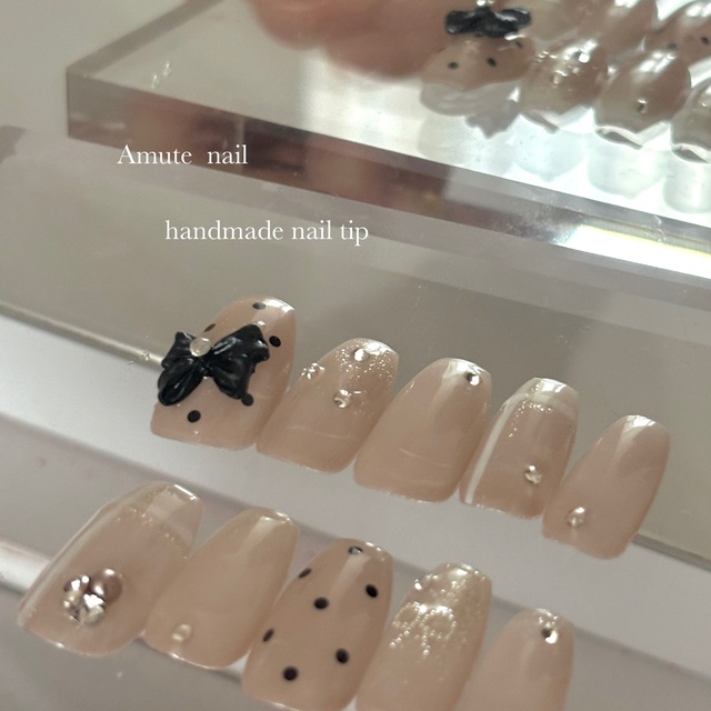 アンデ様 リクエスト 5点 ネイルチップ amute nail｜新安城のネイルサロン｜ネイルブック