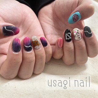 おすすめ順｜#novelcoreのネイルデザイン｜ネイルブック