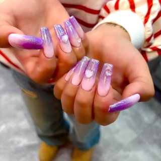 ユニコーン/ピンクのネイルデザイン｜ネイルブック