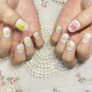 オーロラクリスタルのネイルデザイン｜ネイルブック