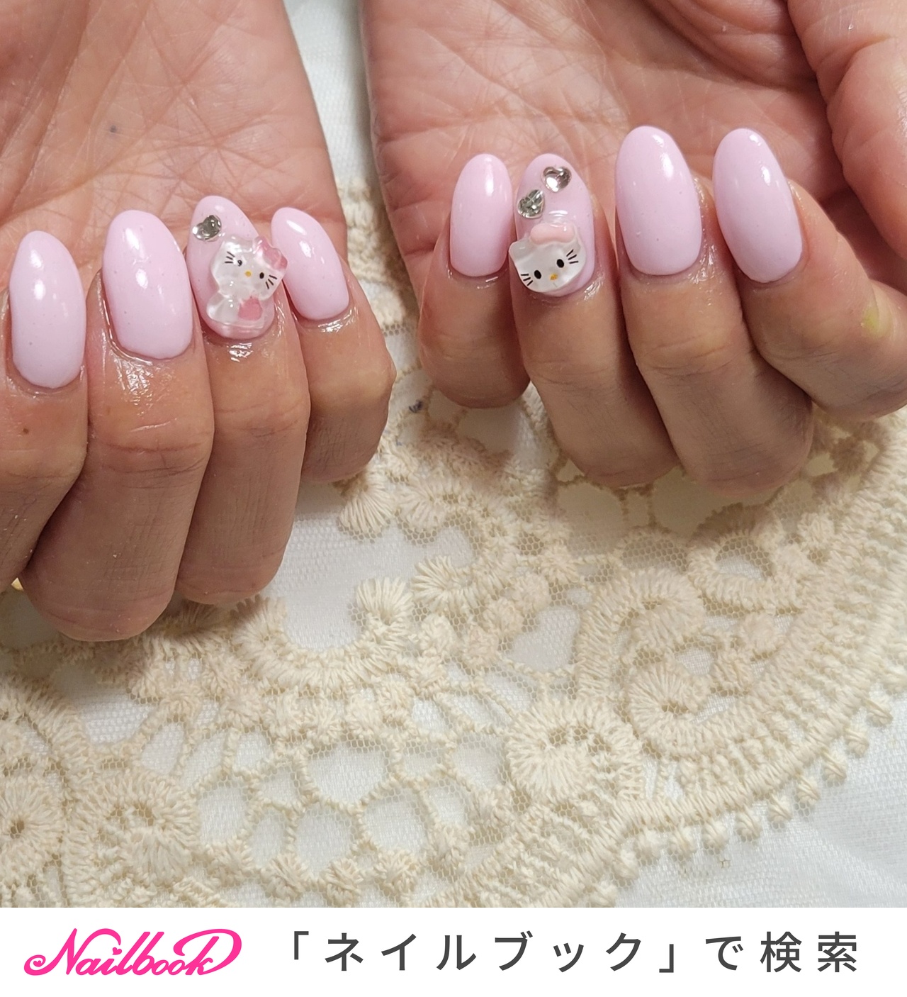キティのネイルデザイン｜ネイルブック