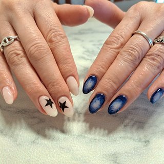 ブラックスターのネイルデザイン｜ネイルブック