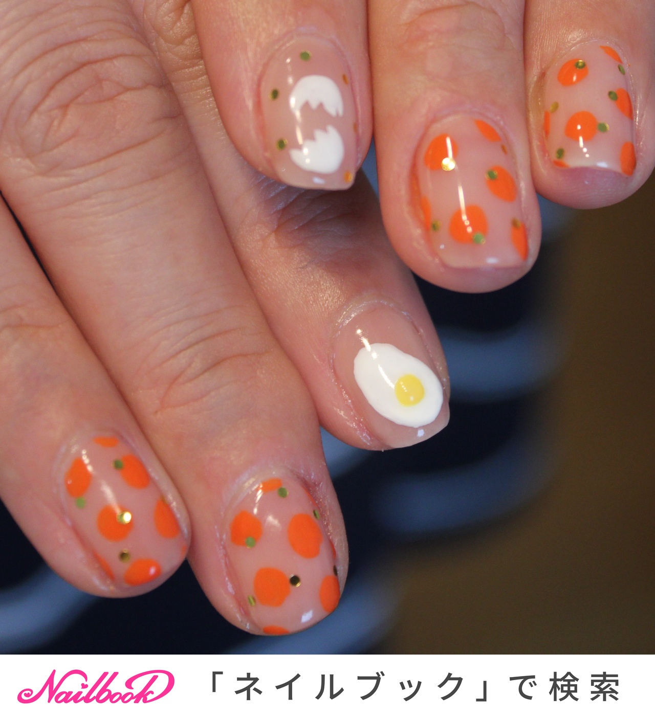 卵ネイルのネイルデザイン｜ネイルブック