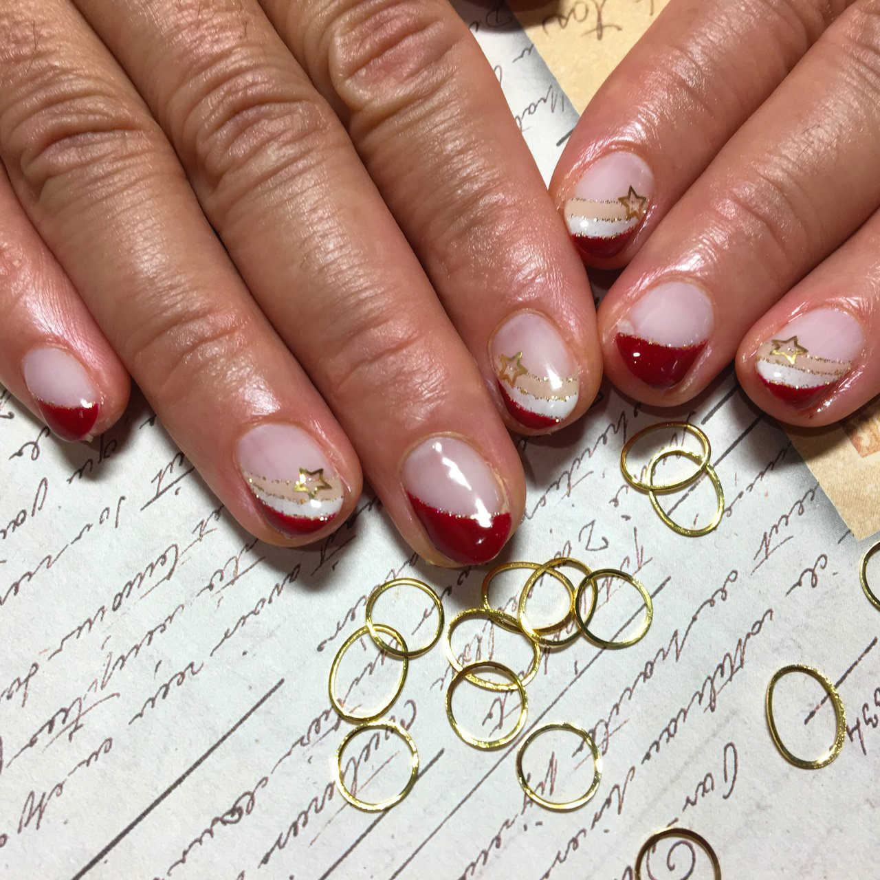 秋 冬 ハンド 長谷川 枝美のネイルデザイン No ネイルブック