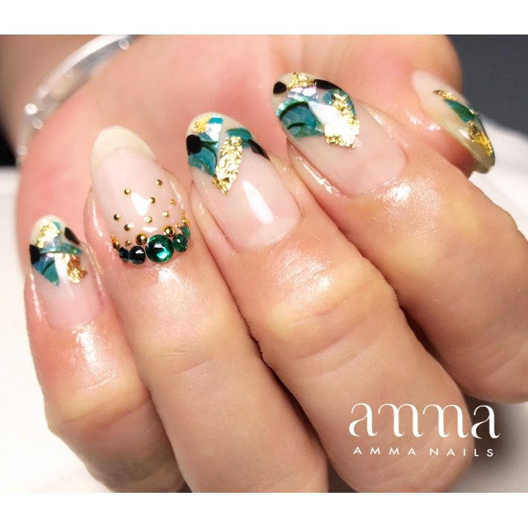 オールシーズン 成人式 リゾート 女子会 ハンド Amma Nailsのネイルデザイン No ネイルブック