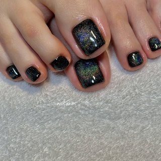 ユニコーン/ブラックのネイルデザイン｜ネイルブック