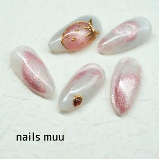 いちご✿マグネットネイル　4種おまとめ 現品限り】 いちごネイル マグネットネイル - メルカリ