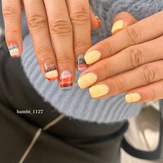 . #ニュアンスネイル#イエローネイル#もやもやネイル#個性派ネイル#個性派アート#春ネイル#トレンドネイル#nailart #韓国ネイル#お洒落ネイル#nail#hpb_nail#네일디자인#네일디자인 #ちゅるんネイル#岐阜 #gifu #岐阜ネイル#各務原ネイル#関市#関市ネイル#美濃加茂#美濃加茂ネイル#郡上ネイル#美濃市ネイル #郡上#可児#岐阜ネイル#岐阜ネイルサロン#関市ネイルサロン #オールシーズン #パーティー #デート #ハンド #ワンカラー #ニュアンス #個性派 #ミディアム #スクエア #イエロー #カラフル #ジェルネイル #お客様 #bambi_1127 #ネイルブック